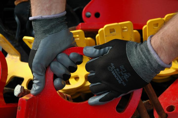 Actual product image Showa Nylon-Strickhandschuh (L)