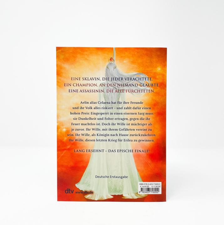 Actual product image Throne of Glass 7 - Herrscherin über Asche und Zorn (German, Sarah J. Meuse, Michaela Link, 2019)
