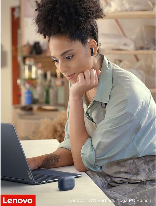 Actual product image Lenovo Yoga True Wireless Stereo Earbuds (ANC, 7 h, Wireless)