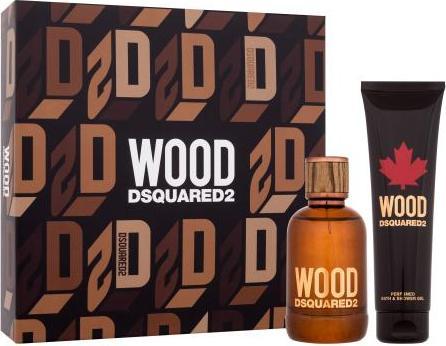 Actual product image Dsquared2 Dsquared² - Wood For Him - EDT 100 ml + sprchovï¿½ gel 150 ml (Eau de toilette, 100 ml)