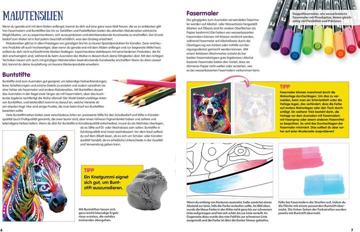 Produktbild Pop Art Animals - Ausmalbuch