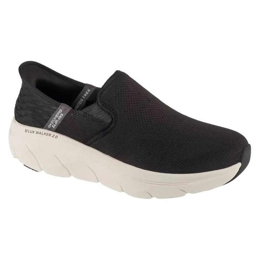 Skechers, Herren, Sneakers, Slip-Ins, D'Lux Walker 2.0 - Reeler Black, Schwarz, (42)