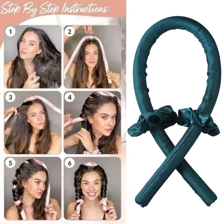 Actual product image ASMI Soft Heatless Curling, Lockenwickler ohne Hitze, 3-teilig