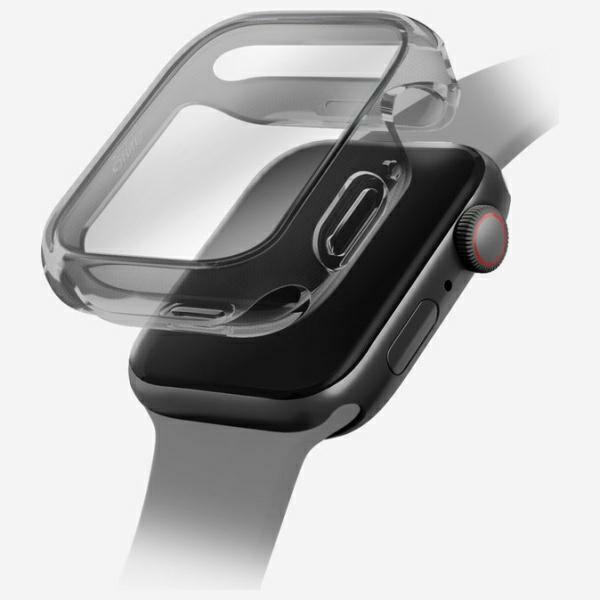 Actual product image Uniq Garde case Apple Watch Series 42mm smoke