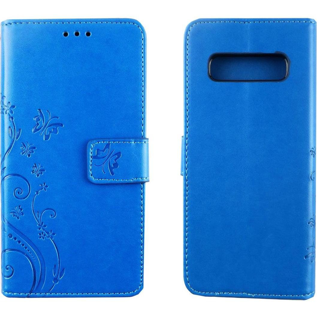 König Design Hülle Handy Schutz für Samsung Galaxy S10 Plus Case Cover Tasche Wallet Etui Neu (Samsung Galaxy S10+), Sma...