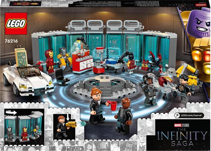 LEGO Iron Mans Werkstatt (76216, LEGO Marvel)