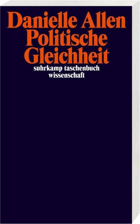 Immagine prodotto Politische Gleichheit (Tedesco, Christine Pries, Danielle Allen, 2022)