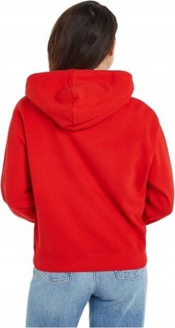 Immagine prodotto Tommy Hilfiger Maglia con cappuccio con bandiera del Regno per le donne sul petto (S)