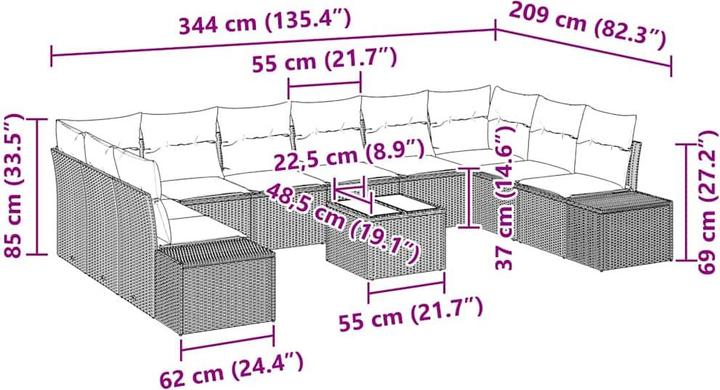 Produktbild vidaXL Renata
