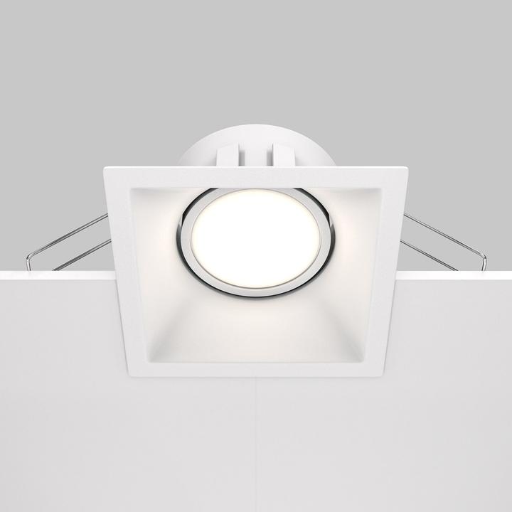 Produktbild Maytoni Dot Downlight, Einbauleuchte GU10 4,5cm Weiss (GU10)