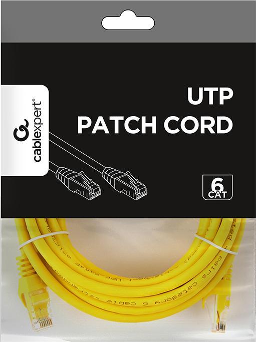 Actual product image Cablexpert PP6U-5M/Y (U/UTP, CAT6, 5 m)