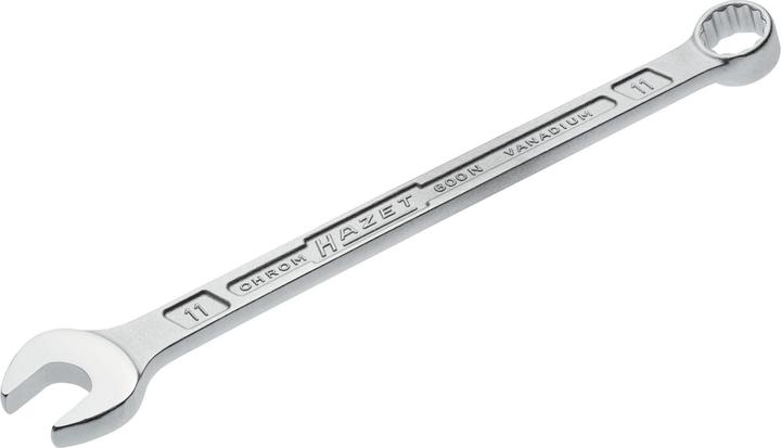 Produktbild HAZET Ring-Maulschlüssel 600N-11 ∙ Aussen Doppel-Sechskant-Tractionsprofil ∙ 11 mm (11 mm)