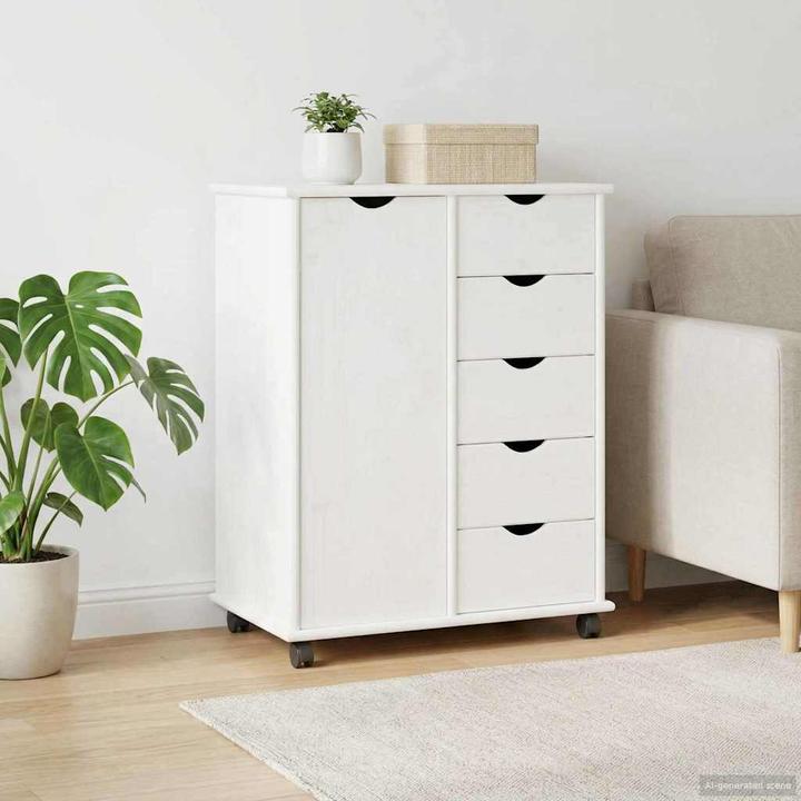Produktbild vidaXL Rollschrank (63.50 x 39 x 79 cm)