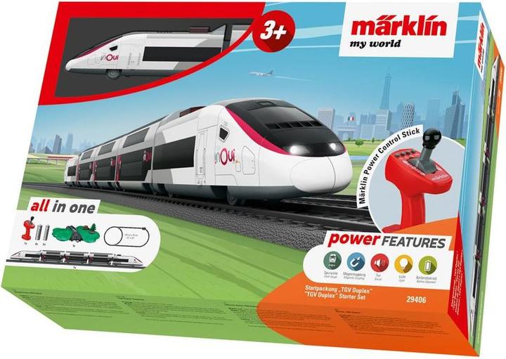 Actual product image Märklin Start pack TGV Duplex (Track H0)