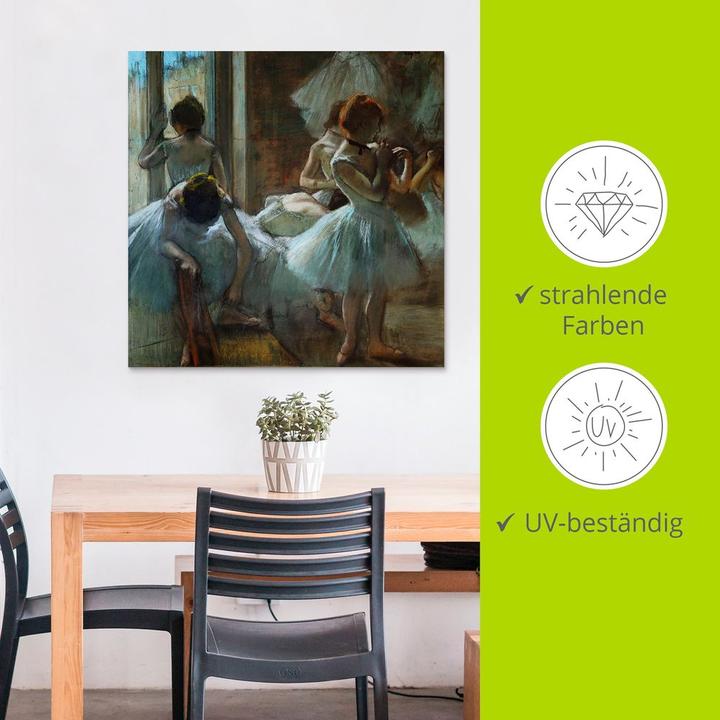 Image du produit Artland Danseuses bleues à l'entracte R2FQ (40x40 cm)