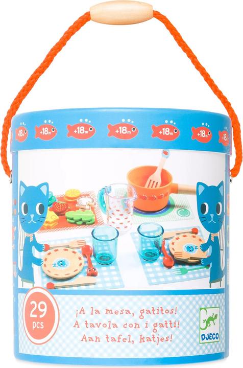 Image du produit Djeco Dînette A table les chats