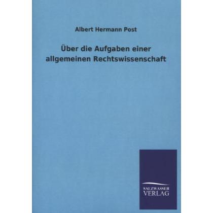 Post:Über die Aufgaben einer allgemeine, Fachbücher