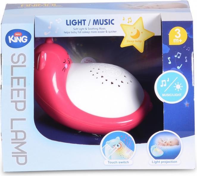 Image du produit Moni jouet musical veilleuse animaux
