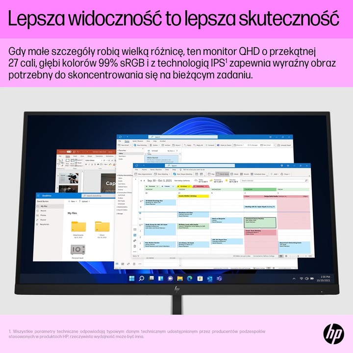 Produktbild HP E27q G5 (2560 x 1440 Pixel, 27")