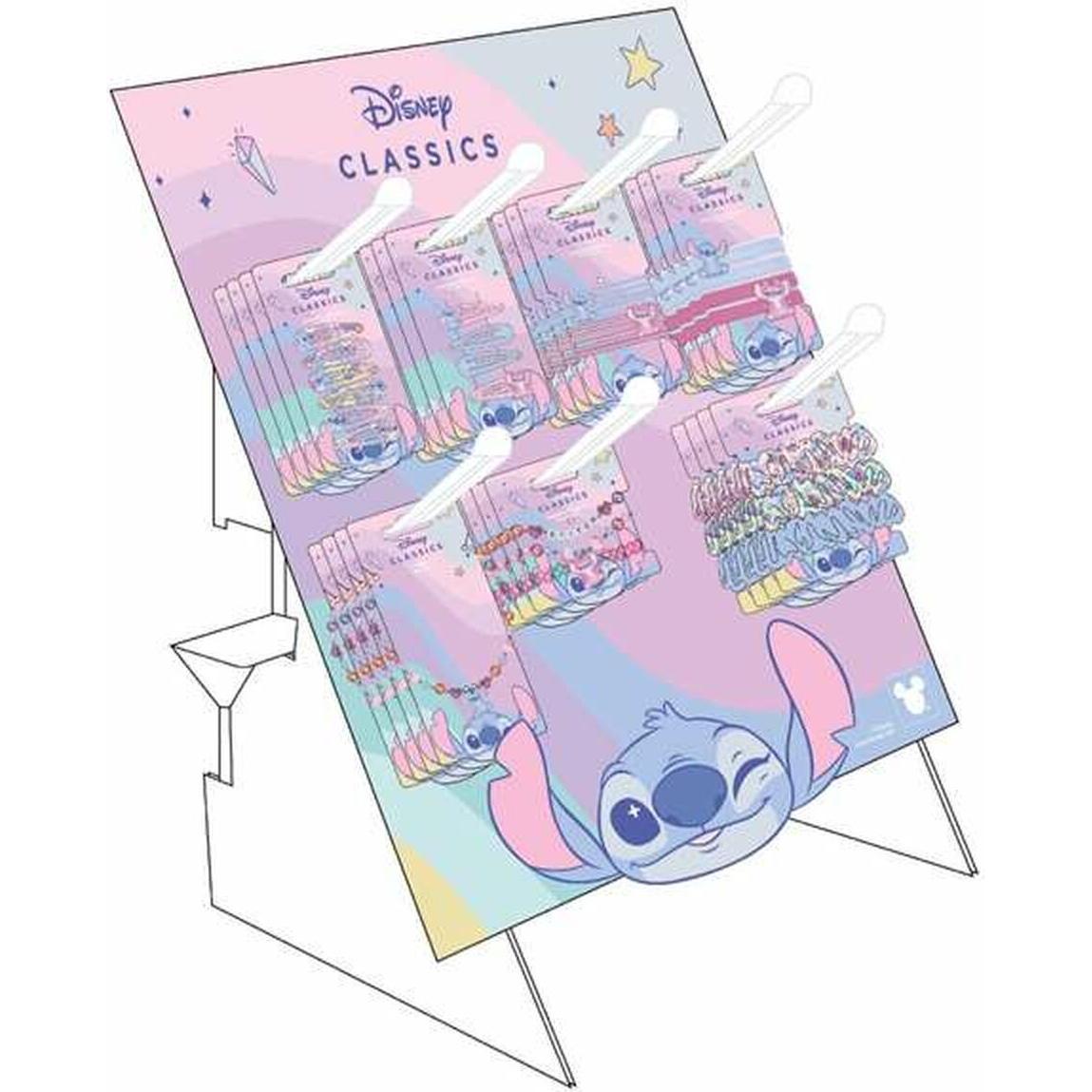 Stitch Multicolore Spazzola + Pettine, Hair Accessories