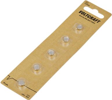 Produktbild Voltcraft Knopfzelle LR 41 1.5 V 5 St. 35 mAh Alkali-Mangan VC-16108020 (5 Stk., LR41, 35 mAh)