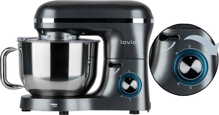 Actual product image Lovio LVSTM01GY ChefAssistant Gray (1800 W, 6.50 l)