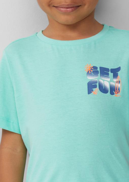 Immagine prodotto S.Oliver T-Shirt Baumwoll-T-Shirt mit Front- und Rückenprint (116, 122)