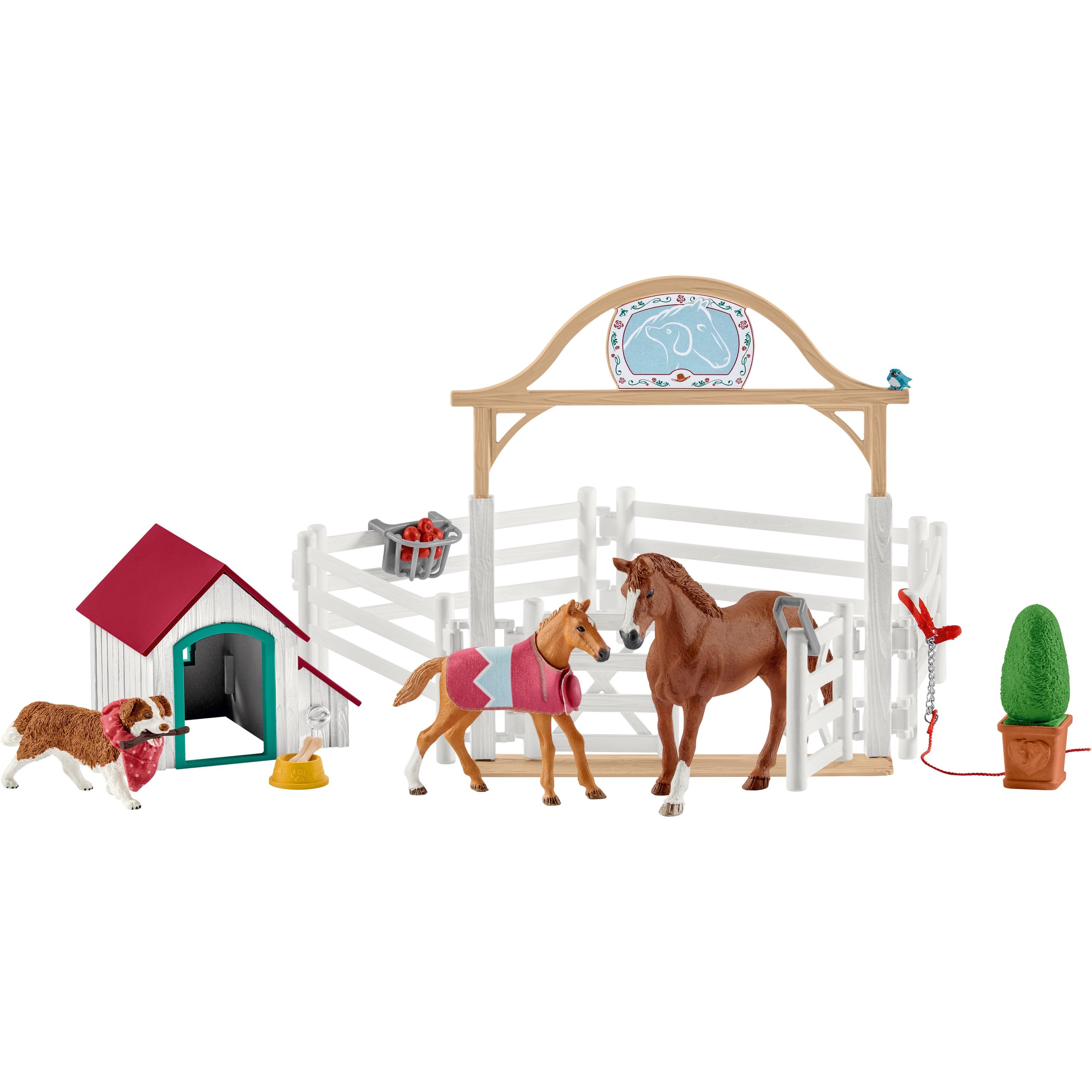 Schleich Hannahs Gäste mit Ruby Dog