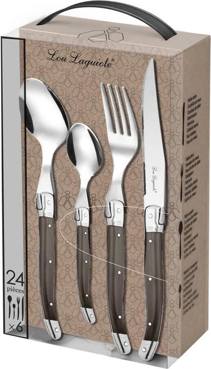 Actual product image Lou laguiole Helladius (24 pcs., Cutlery set)