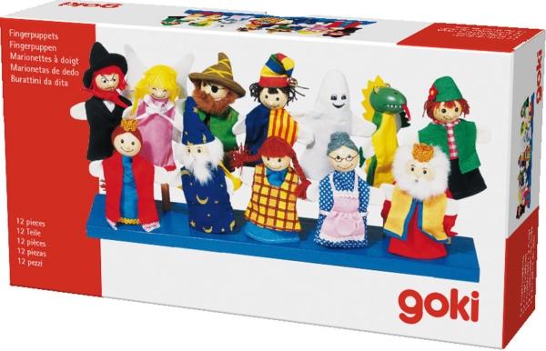 Actual product image Goki Finger puppet set