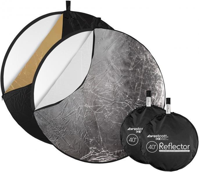 Immagine prodotto Westcott Nozioni di base 5 in 1 (Riflettore pieghevole, 101 cm)