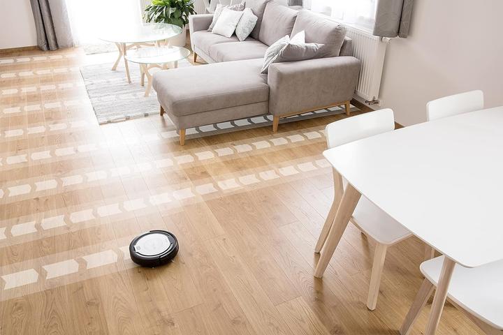 Produktbild Sencor SRV 1000SL robot vacuum 0.2 L Bagless Black, Silver (Wischtuch)