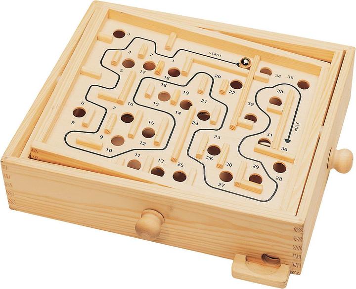 Actual product image Natural games Wood maze (German)