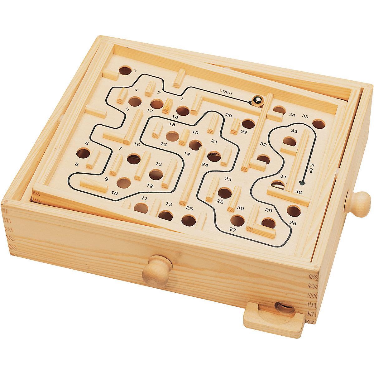 Thumbnail - Natural games Holz Labyrinth (Deutsch)