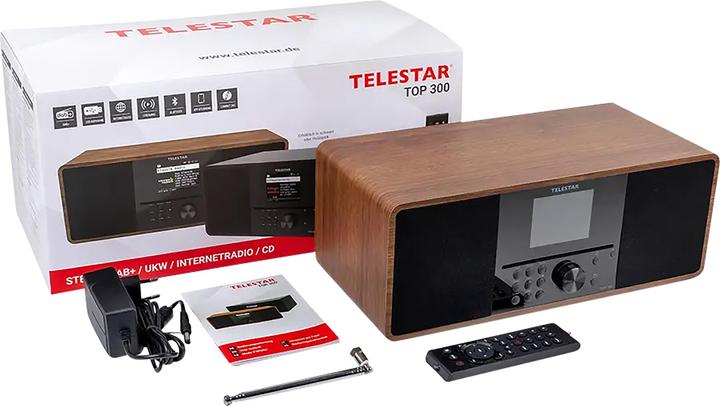 Produktbild Telestar Top 300 (Internetradio, DAB+, FM, KW, Bluetooth, WLAN)