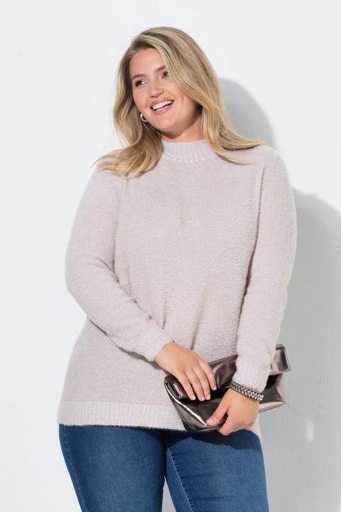 Actual product image Miamoda Pullover, bequeme Passform, Stehkragen (46, 48)