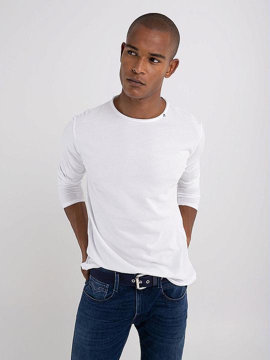 Immagine prodotto Replay Maglietta in cotone bianco (XXL)