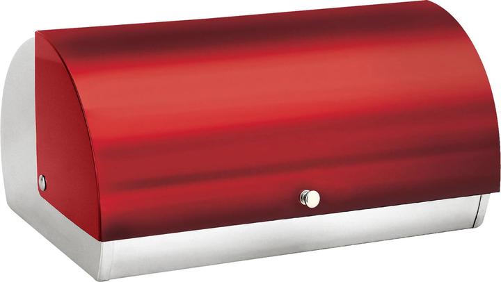 Actual product image Cheffinger Inox bread bin with hinged lid