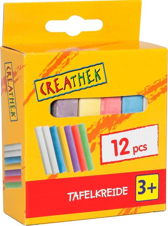 Actual product image Creathek blackboard chalk (12 x)