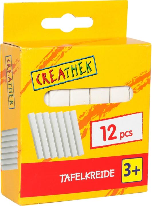 Produktbild Creathek Tafelkreide (Weiss, 12 x)
