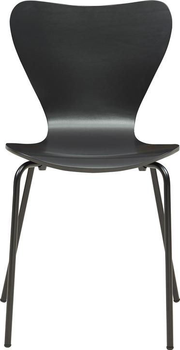 Image du produit En.Casa Esszimmerstuhl Essunga 4er Set Schwarz