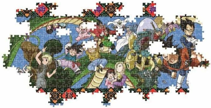 Actual product image Clementoni Puzzle 1000 Panorama Compact Dragon Ball (1000 pieces)