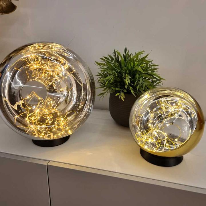 Produktbild s.luce Orb LED-Dekolampe Glaskugel Ornament (2 lm, E27)