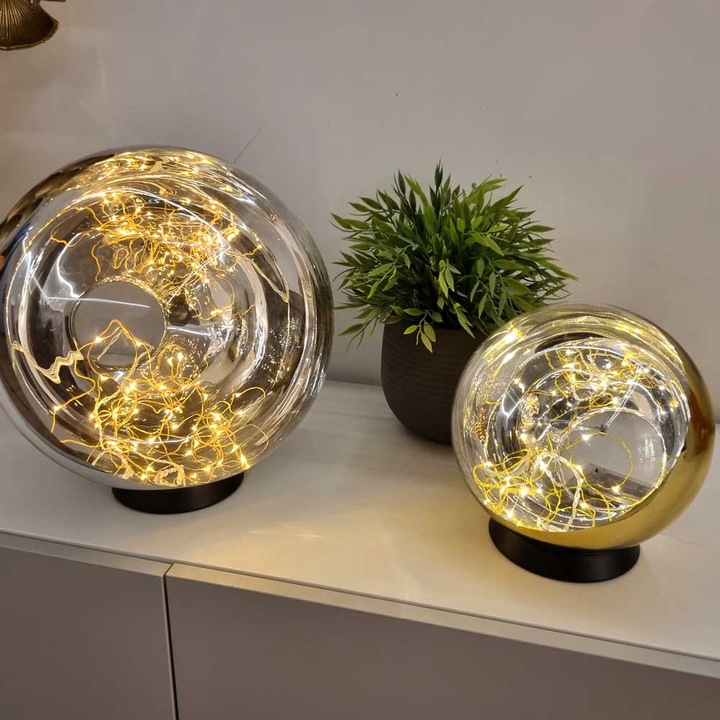 Produktbild s.luce Orb LED-Dekolampe Glaskugel Ornament (2 lm, E27)