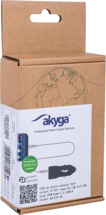 Produktbild Akyga Kfz-Ladegerät