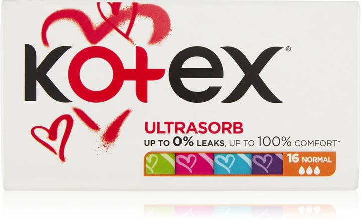 Produktbild Kotex Ultra Sorb Normal (16x, Normal)