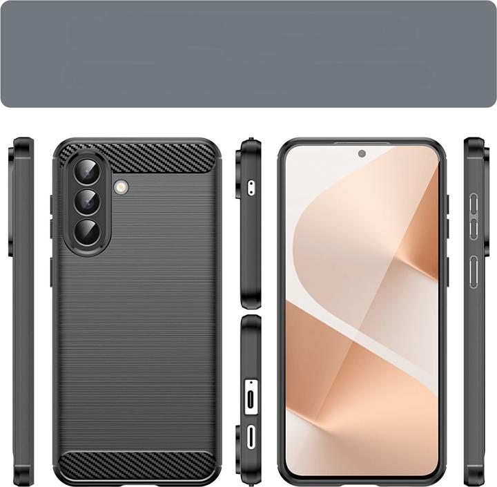 Produktbild Cover-Discount Galaxy A57 - Metall Carbon Look Hülle (Samsung Galaxy A57)