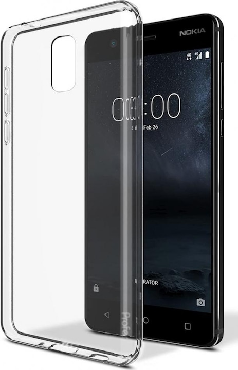 Immagine prodotto Screenguard Nokia 3 Custodia flessibile in TPU trasparente (Nokia 3)