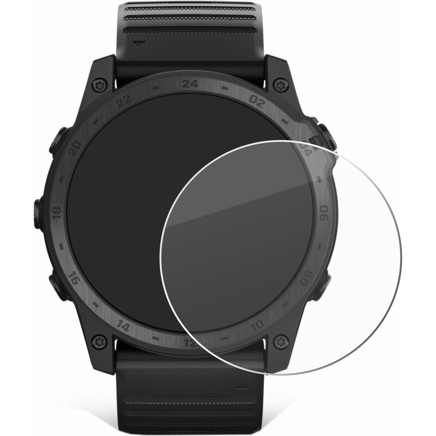 Thumbnail - Savvies Panzerglas Hartglas Displayschutz, Smartwatch Schutzfolie, Transparent