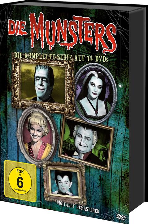 Immagine prodotto Plaion The Munsters - La serie completa (cofanetto) (14 DVD) (DVD, 2018, Tedesco, Inglese)